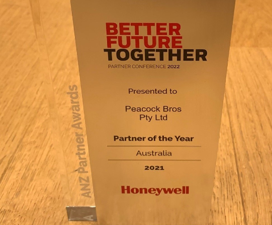 Honeywell Partner of the Year Award 2021